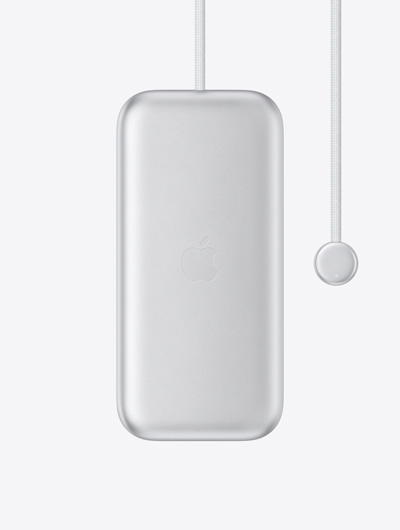 The external battery pack for Apple Vision Pro